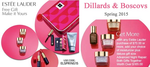 Estee Lauder Gift with Purchase (GWP) in October 2015