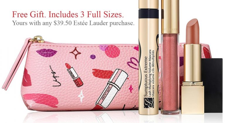 List of all Estee Lauder Gift with Purchase Offers April