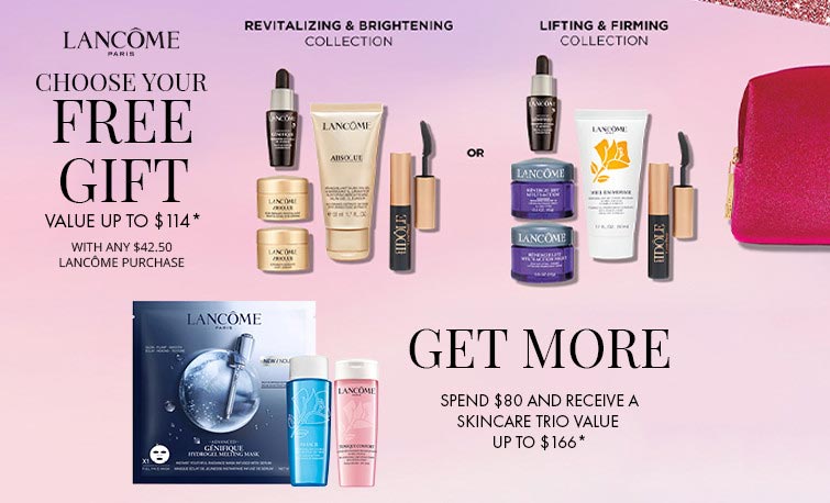 Are There Any Lancome Gift With Purchase 